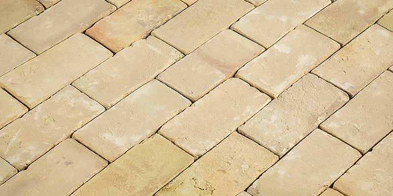 Britannia Handmade Cut Buff Floor Brick