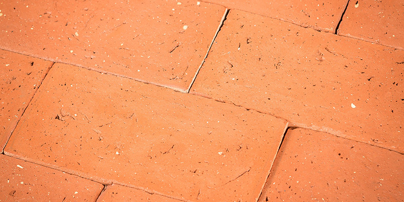 Britannia Handmade Cut Red Floor Brick