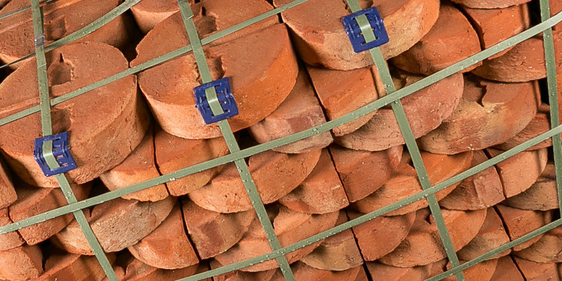 Britannia Brick Red Half Round Coping