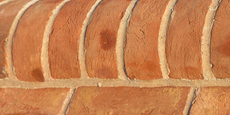 Britannia Brick Red Half Round Coping